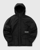 Pleasures RUN HOODED JACKET Black Mens Windbreaker