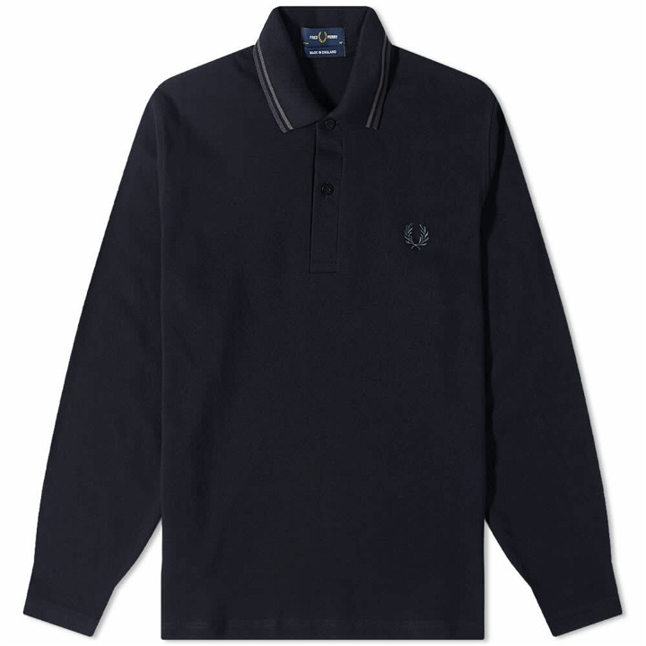 Photo: Fred Perry Authentic Men's Twin Tipped Shirt in Black