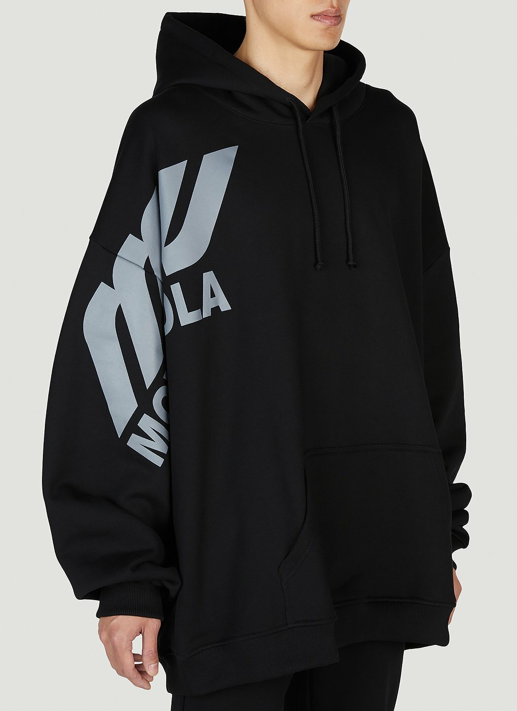 Mowalola Logo Print Hooded Sweatshirt