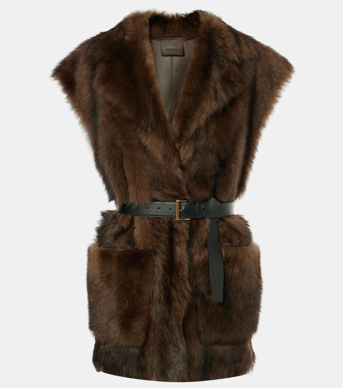Prada Shearling vest