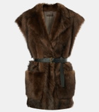 Prada Shearling vest