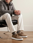Brunello Cucinelli - Urano Suede Sneakers - Brown