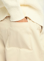 Axel Arigato Embroidered Cotton-poplin Shorts Beige