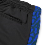 Aloye - Striped Jersey Track Pants - Blue