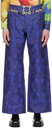 Chopova Lowena Blue Mallow Trousers