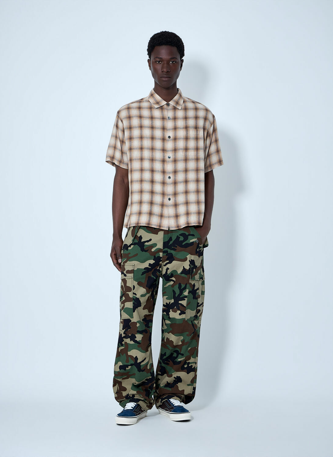 Stüssy Short-Sleeve Check Shirt