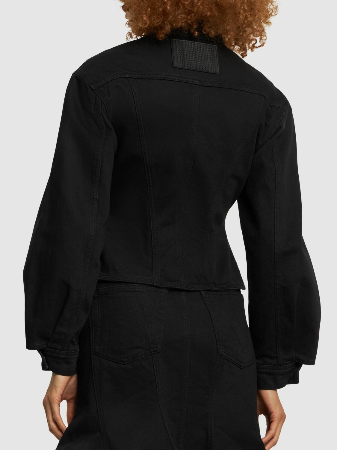 MARC JACOBS Fluted Denim Jacket Marc Jacobs
