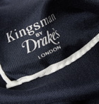 Kingsman - Drake's Silk Pocket Square - Blue