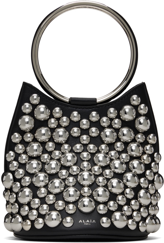 Photo: ALAÏA Black Ring Mini Bucket Bag