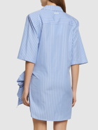 MSGM - Cotton Poplin Mini Dress