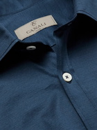 Canali - Cotton-Jersey Shirt - Blue