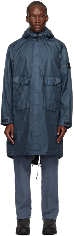 Photo: Stone Island Blue Patch Coat