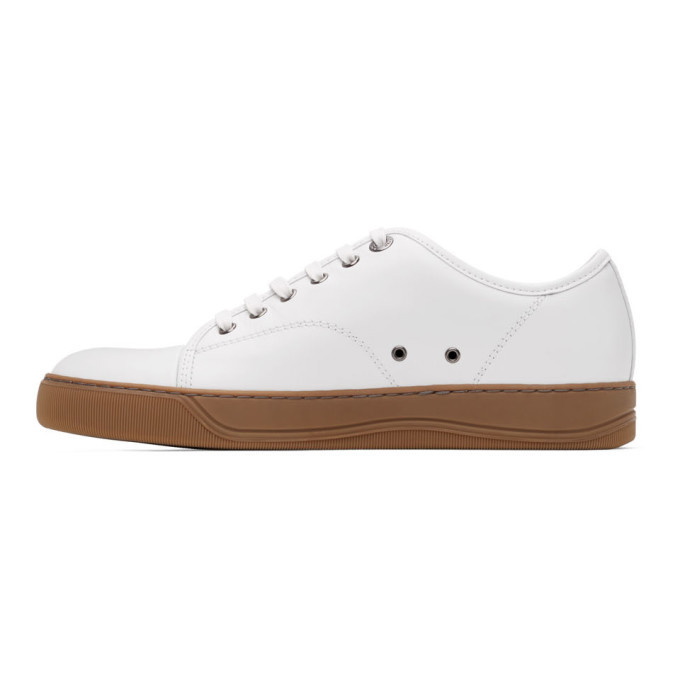 Lanvin White Leather DBB1 Sneakers Lanvin