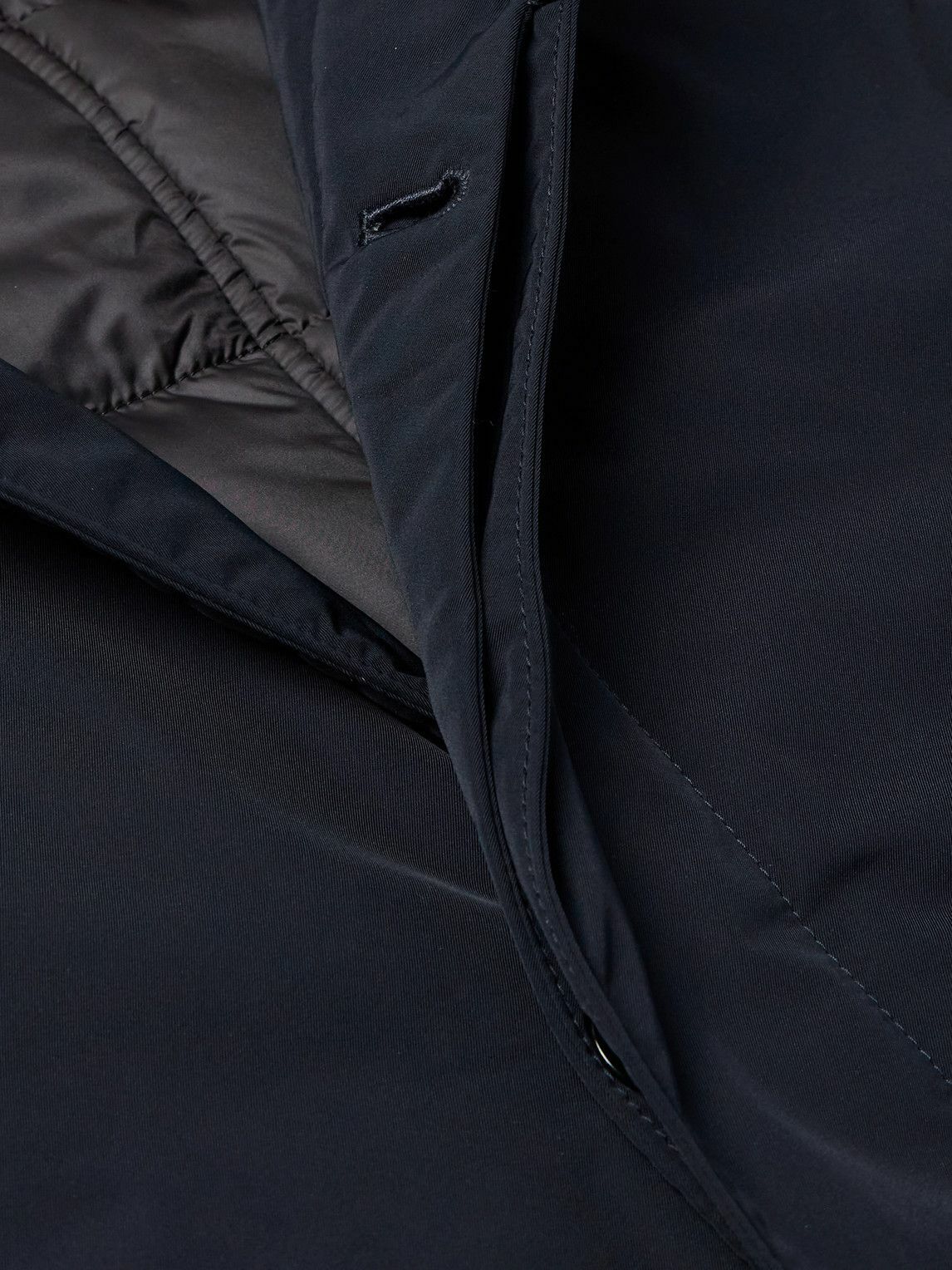 Stone Island Bicolor Polyester Coat main image 0