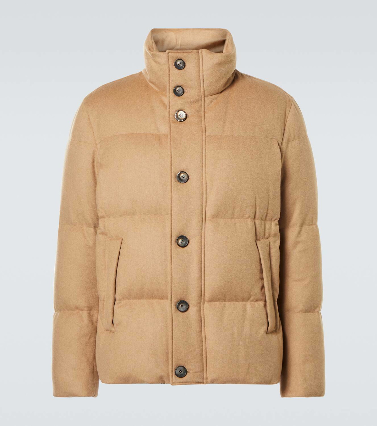 Herno Camel hair down jacket Herno