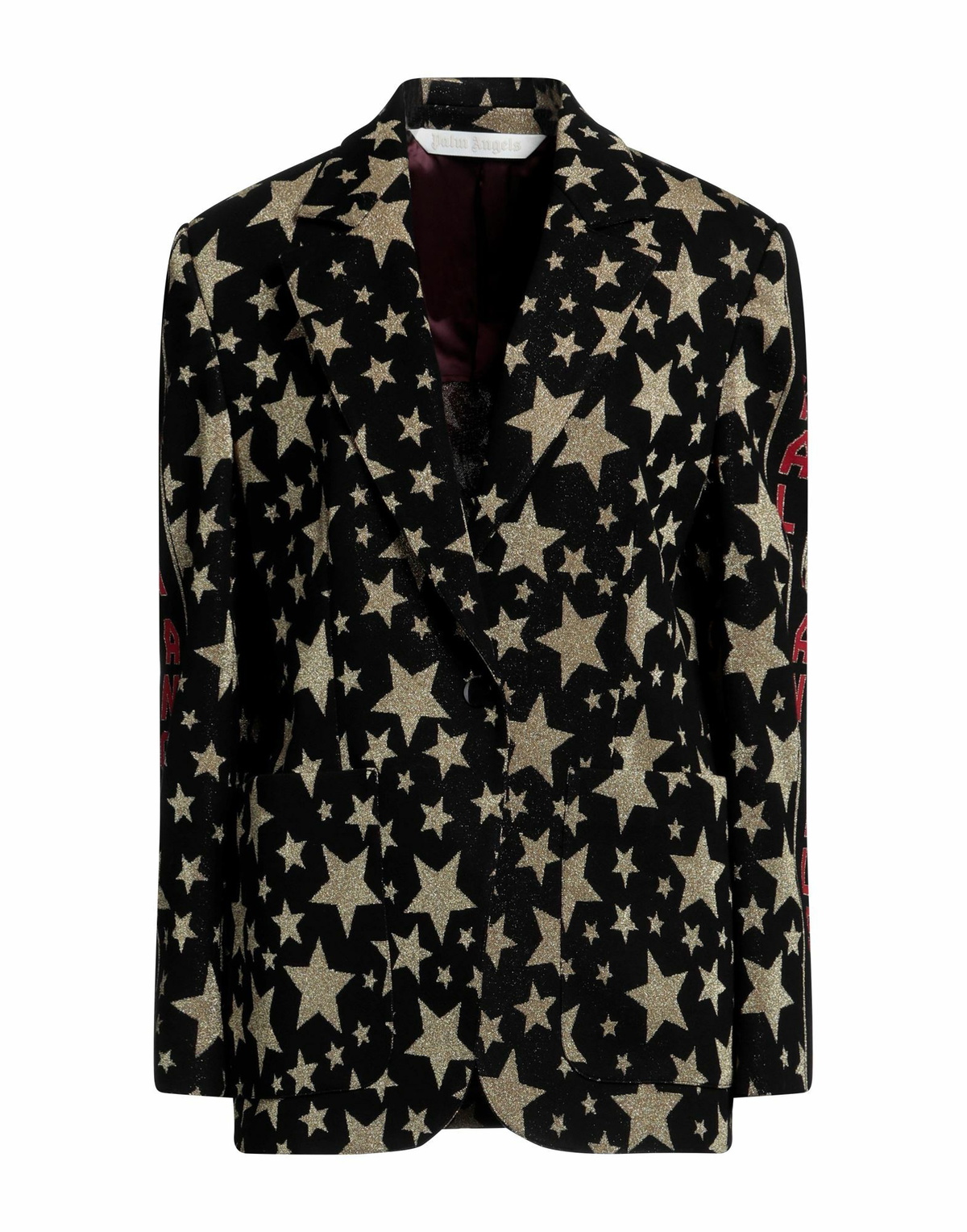 Palm Angels Womens Blazer in Black