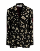 Palm Angels Womens Blazer in Black