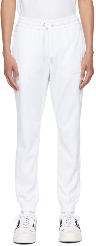 Photo: Valentino White 'VLTN' Tag Lounge Pants