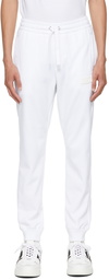 Valentino White 'VLTN' Tag Lounge Pants