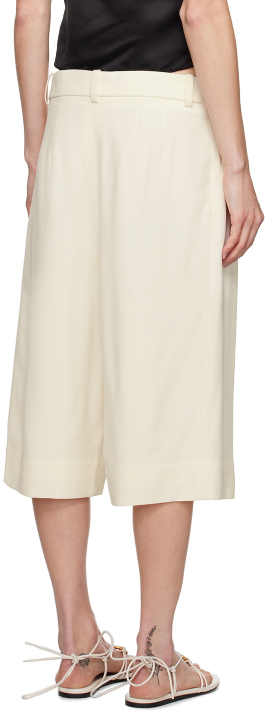 WARDROBE.NYC Off-White Low Rise Shorts