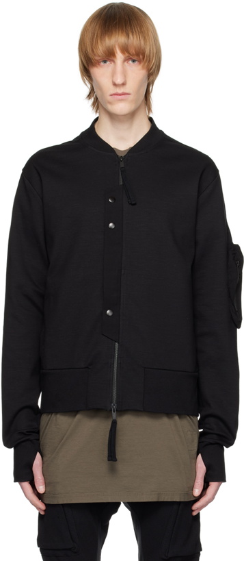 Photo: thom/krom Black M SJ 588 Bomber Jacket