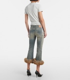 Balenciaga Low-rise capri jeans