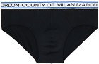 Marcelo Burlon County of Milan Three-Pack Black Briefs
