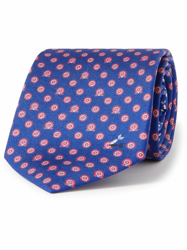 Photo: Salvatore Ferragamo - 8cm Printed Silk Tie