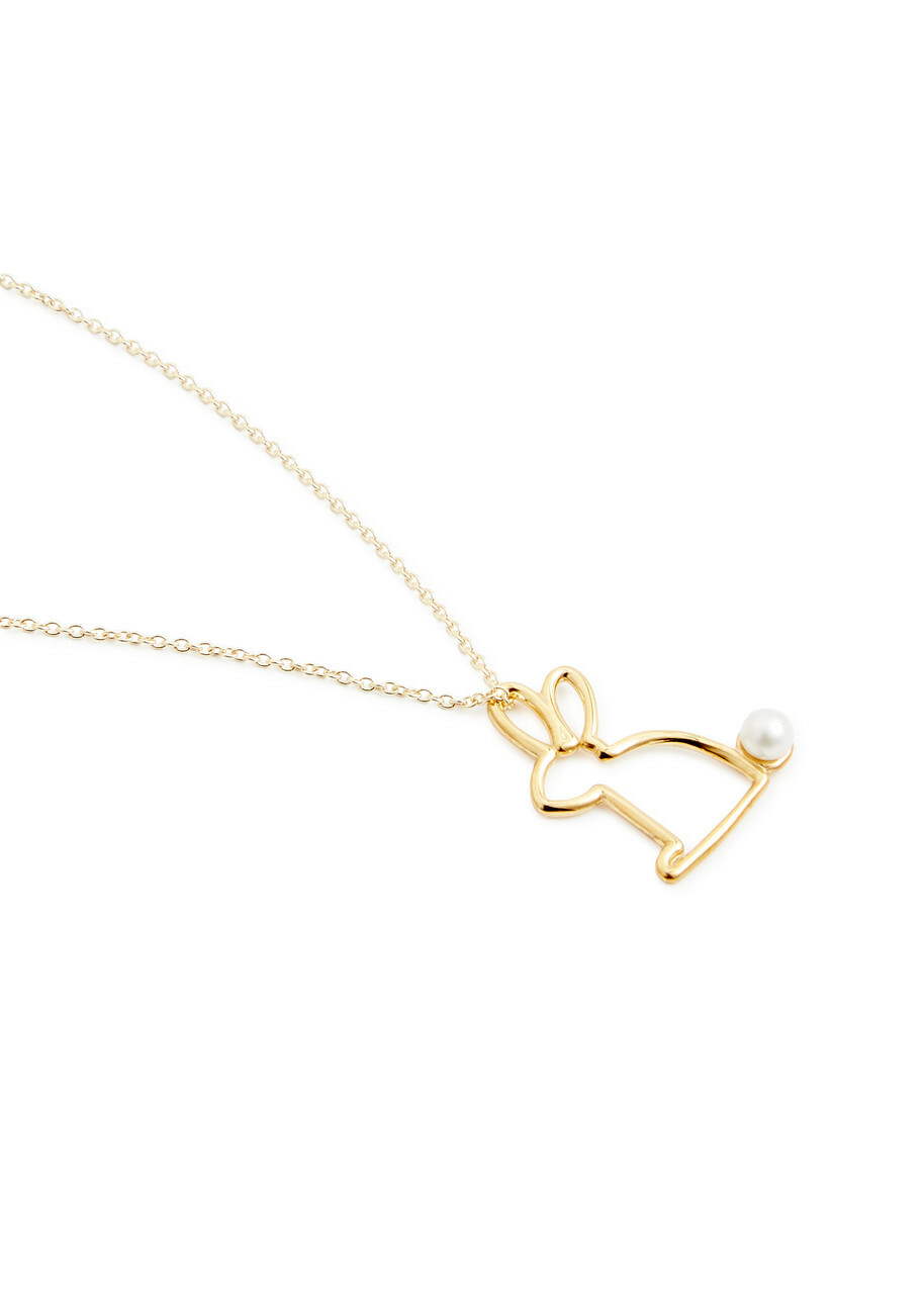 ALIITA ネックレス CONEJITO PERLA NECKLACE ROLO CONEJITO WHITE NECKLACE – ALIITA