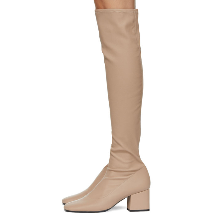 BY FAR Beige Stretch Carlos 42 Boots