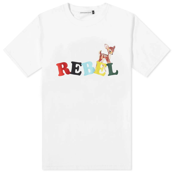 Photo: Undercover Men's Rebel T-Shirt in White