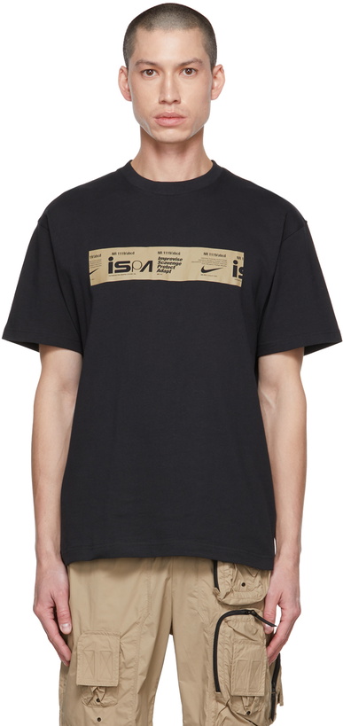 Photo: Nike Black ISPA GPX T-Shirt