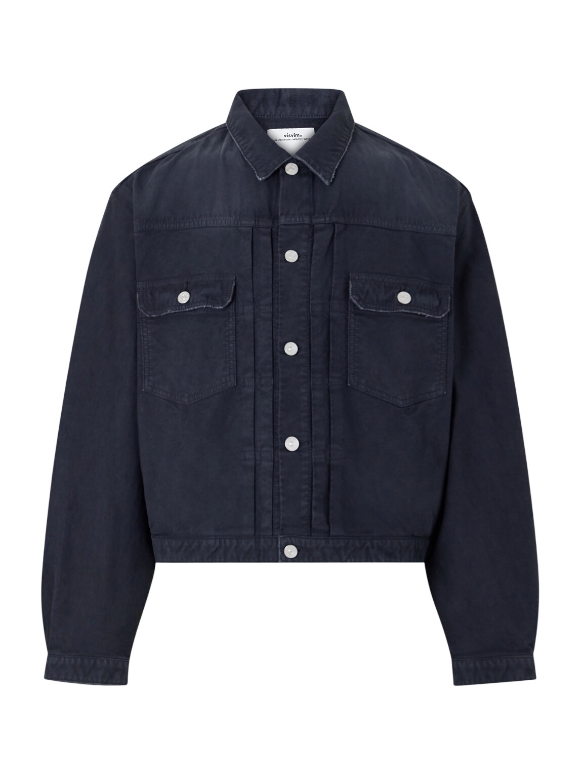 Visvim - 101XX Embroidered Garment-Dyed Corduroy Jacket - Black Visvim
