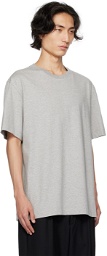 LE17SEPTEMBRE Gray Basic T-Shirt