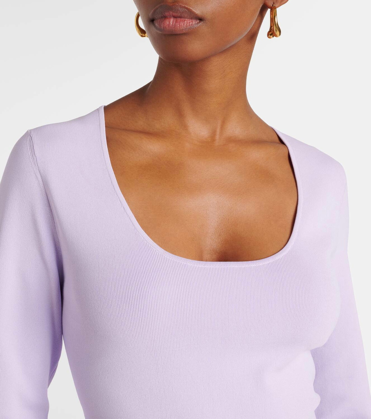【Zimmermann】Acacia Knit Scoop ribbed-knit crop top Zimmermann Acacia Knit Scoop ribbed-knit crop top Zimmermann