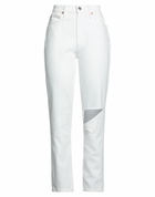Re/done Womens Jeans in Off white