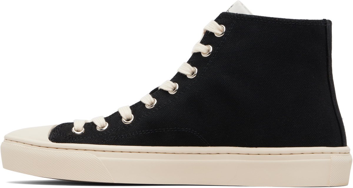Vivienne Westwood Black High Top Plimsoll Sneakers