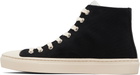 Vivienne Westwood Black High Top Plimsoll Sneakers