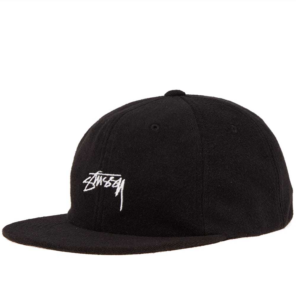 stussy hat black