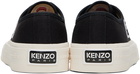 Kenzo Black Kenzo Paris Foxy Embroidered Canvas Sneakers