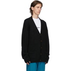 VETEMENTS Black Five Button Cardigan