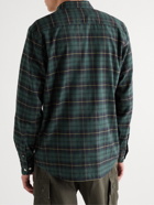 Norse Projects - Anton Button-Down Collar Checked Brushed Cotton-Flannel Shirt - Green