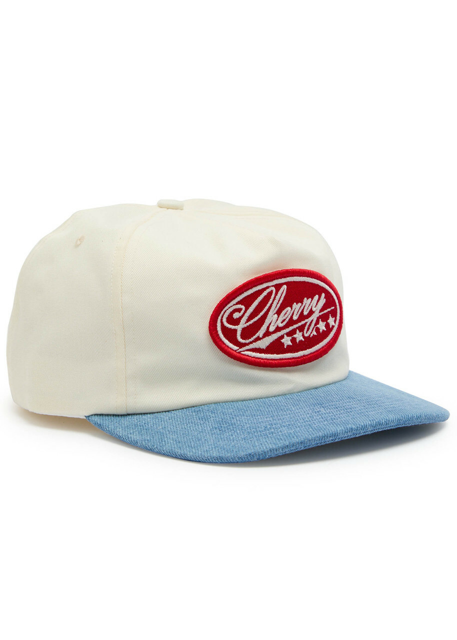 CHERRY LA - Logo-Appliquéd Mesh and Twill Baseball Cap CHERRY LA