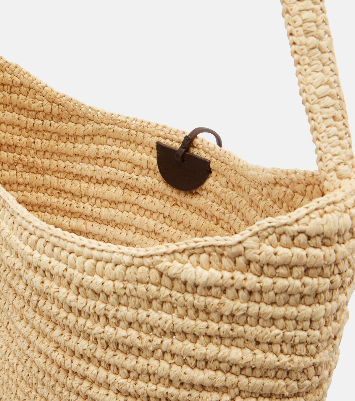 The Row Alma Medium raffia shoulder bag