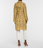 Frame - Python-print trench coat