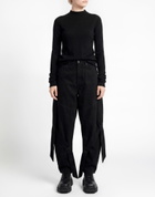 The Attico Womens Jeans in Black