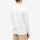 Auralee Men's Long Sleeve Seamless T-Shirt in White