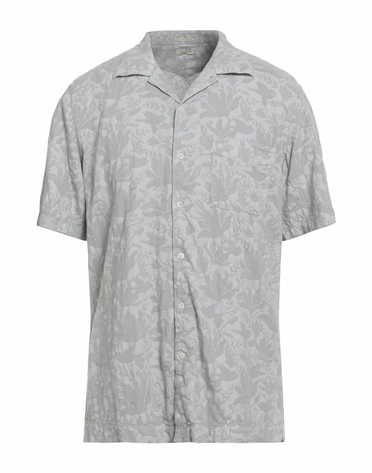 Massimo Alba Mens Shirt Light in Grey