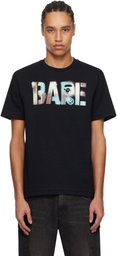 BAPE Black Map Camo Stencil 'BAPE' Logo T-shirt