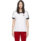 adidas Originals White 3-Stripes T-Shirt
